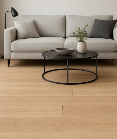 Alta Invisible engineered wood flooring in Livingroom
