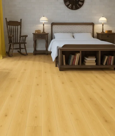 Alta Natural Engineered Wood Flooring in Bedroom