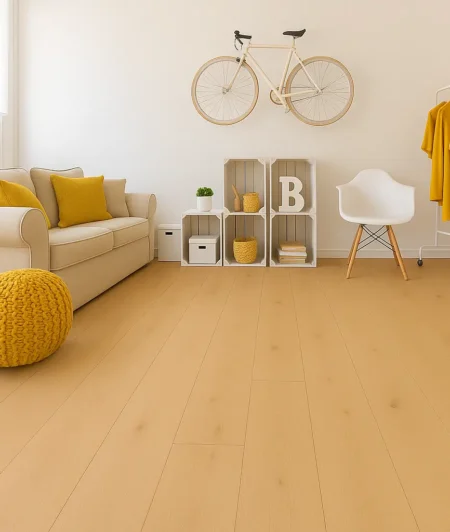Alta Pure Engineered Wood Flooring in Living Room