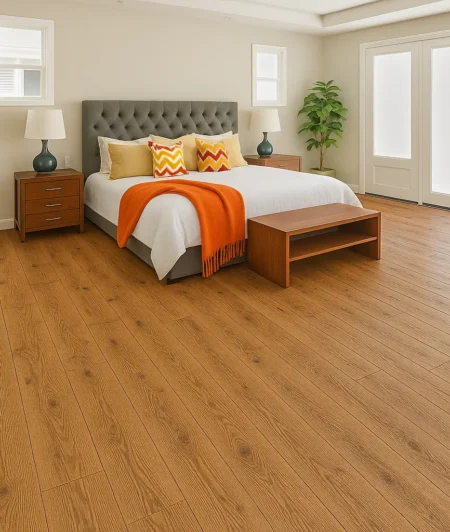 Boden XC Erica SPC Flooring in Bedroom