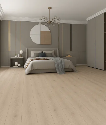 Boden XC Pistasia SPC Flooring in Bedroom