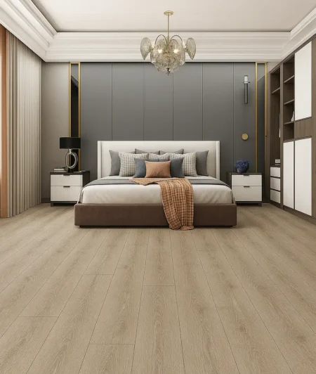 Boden XC Toona SPC Flooring in Bedroom