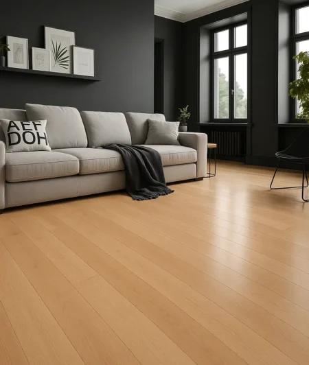 Classic 3060 Wide Plank Engineered Wood Flooring in Living Room