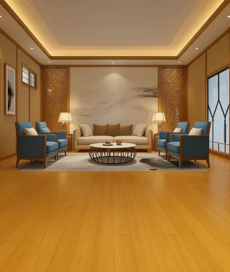 BONA ENSW Bamboo Flooring In Living Room