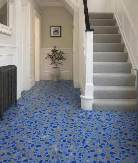 Designer Terrazzo Flooring in Hallways