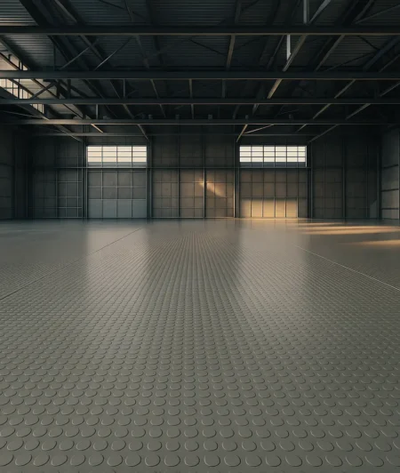 Dot NM Rubber Flooring In Industry