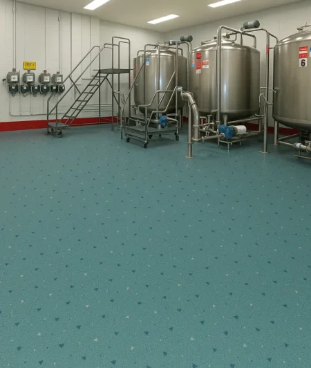Eco NP Rubber Flooring In Indusrtry