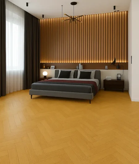 Floors BUHC Parquet Flooring in Bedroom