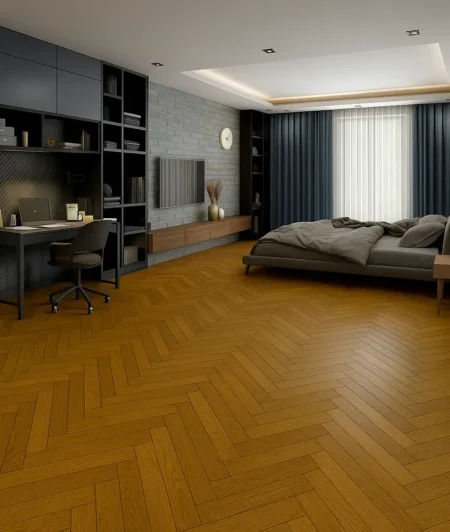 Floors CLHC Parquet Flooring in Bedroom