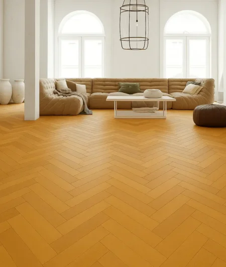 Floors HOHC Parquet Flooring in living Room