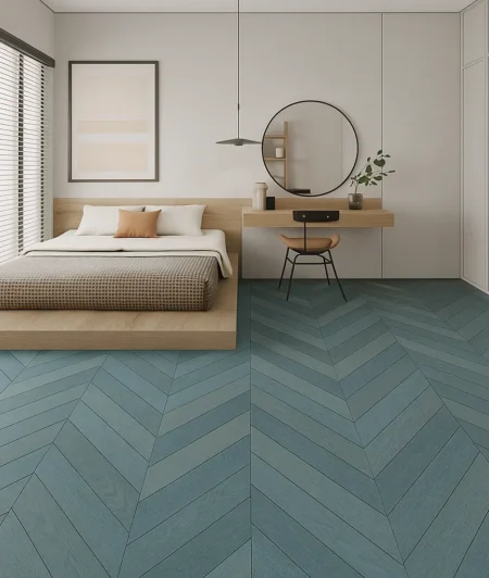 Floors POCC Parquet Flooring in Bedroom