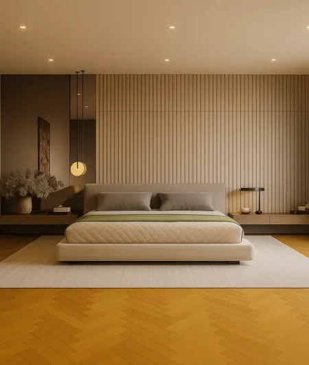 Floors SIHC Parquet Flooring In Bedroom