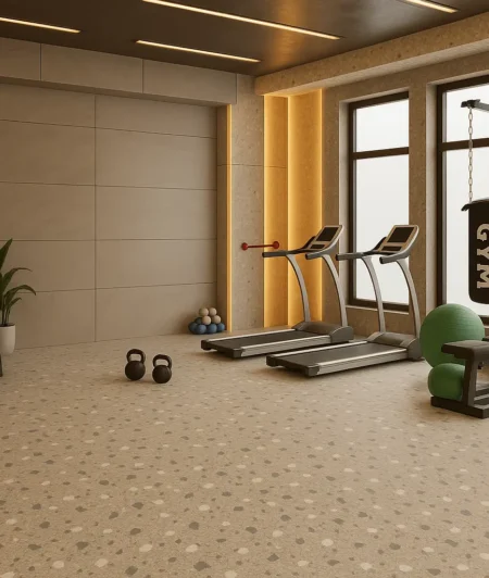 Grano NM Rubber Flooring In Home Gym