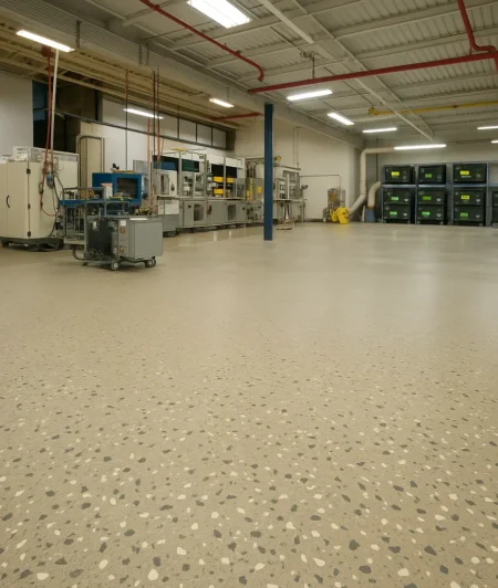 Grano NM Rubber Flooring In Industry