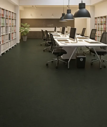 Graphite DVF Linoleum Flooring In Office