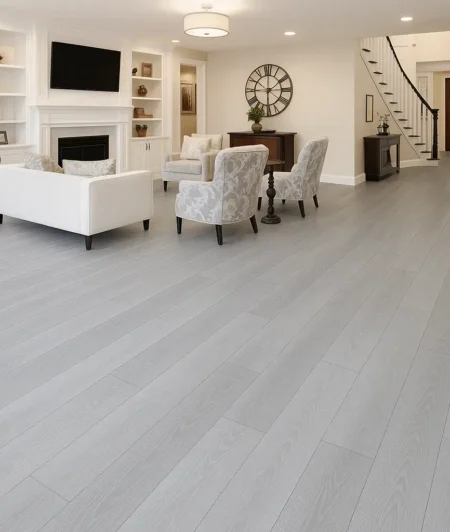Harper Kora WPC Vinyl Plank Flooring In Living Room