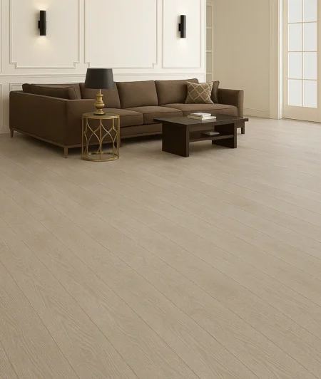 Harper Oxford WPC Vinyl Plank Flooring In Living Room