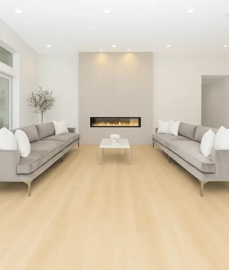 Junckers ANH Solid Hardwood Flooring in Living Room