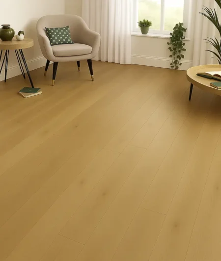 Junckers OPDG Solid Hardwood Flooring in Living Room
