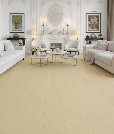 Junckers OPGP Solid Hardwood Flooring in Living Room