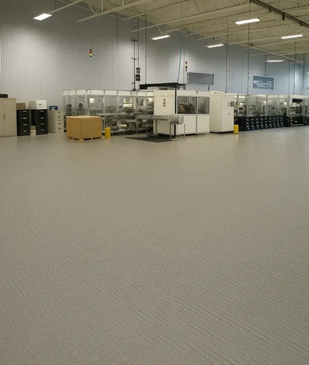 Linee NP Rubber Flooring In Industry