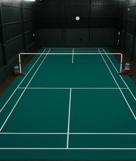 Omni Exel Unis FG Sports Flooring in Badminton Court