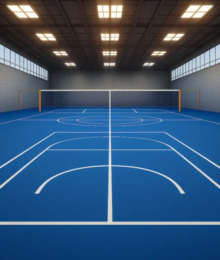 Omni Exel Unis NB Sports Flooring Volleyball Court