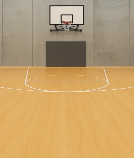 Omni Exel Wood GM Sports Flooring Basketball Court