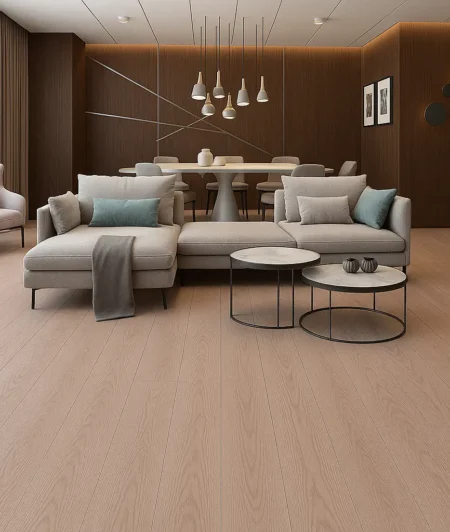 Preference G Hybrid WPC Flooring In Living Room