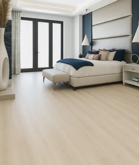 Preference H Hybrid WPC Flooring In Bedroom