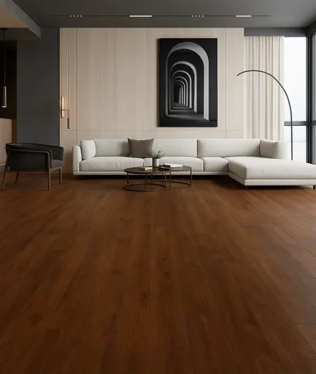 Preference M Hybrid WPC Flooring In Living Room
