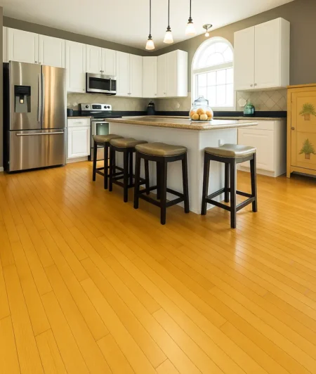 SCH Bamboo Flooring In Kitchen