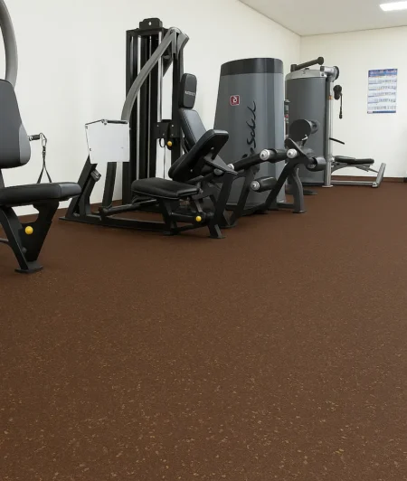 Satura NM Rubber Flooring In Fitness Center