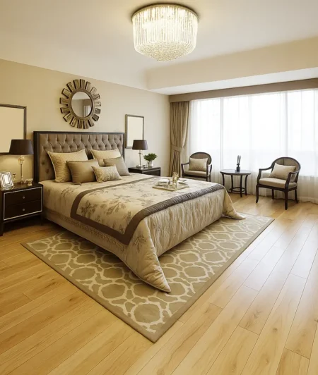 Sawkill AE Reclaimed Wood Flooring In Bedroom