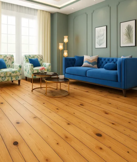 Sawkill NSL Reclaimed Wood Flooring in living Room