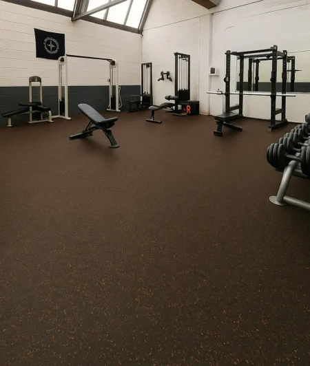 Sentica NP Rubber Flooring In Fitness Centre