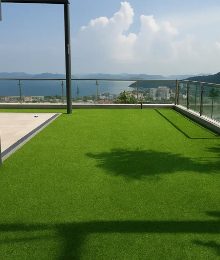 Standard LB Artificial Turf In Landscape