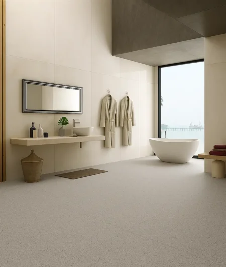 Tarkett CP DWB Vinyl Flooring in Bathroom