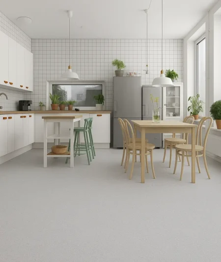 Tarkett CP DWB Vinyl Flooring in Kitchen