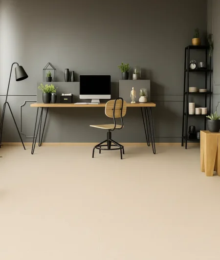 Tarkett CP LCB Vinyl Flooring in Home Office