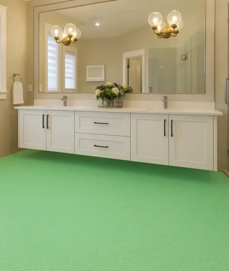 Tarkett EPS MG Vinyl Flooring in Bathroom