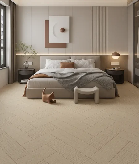 Tarkett Iconik CTS PVC Flooring in Bedroom