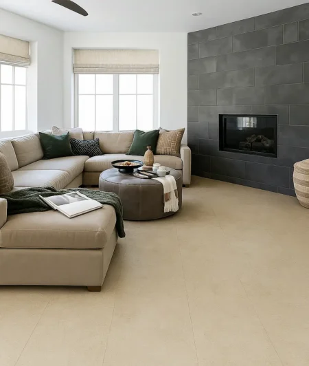 Toledo DVF Linoleum Flooring In Living Room