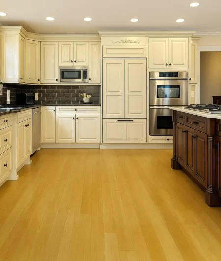 UNICLIC SNSW Bamboo Flooring In Kitchen