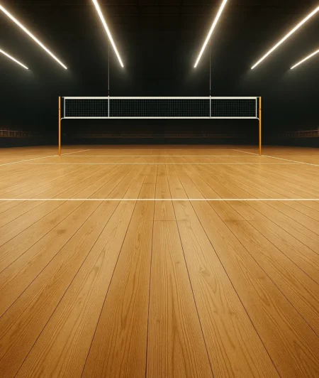Ultrasol V5 Maple Sports Flooring Volleyball Court
