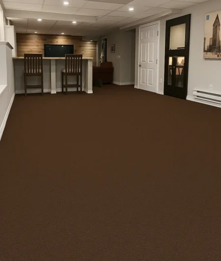 Uni NP Rubber Flooring In Basement