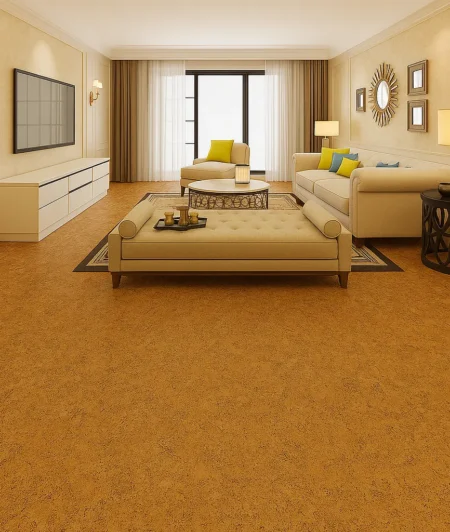 Wicanders EA Cork Flooring In Living Room