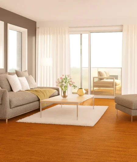 Wicanders GA Cork Flooring In Living Room