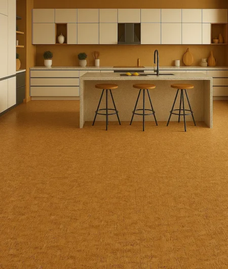 Wicanders GW Cork Flooring In Kitchen
