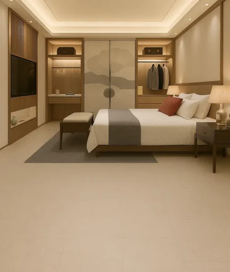 Wicanders IFW Cork Flooring In Bedroom